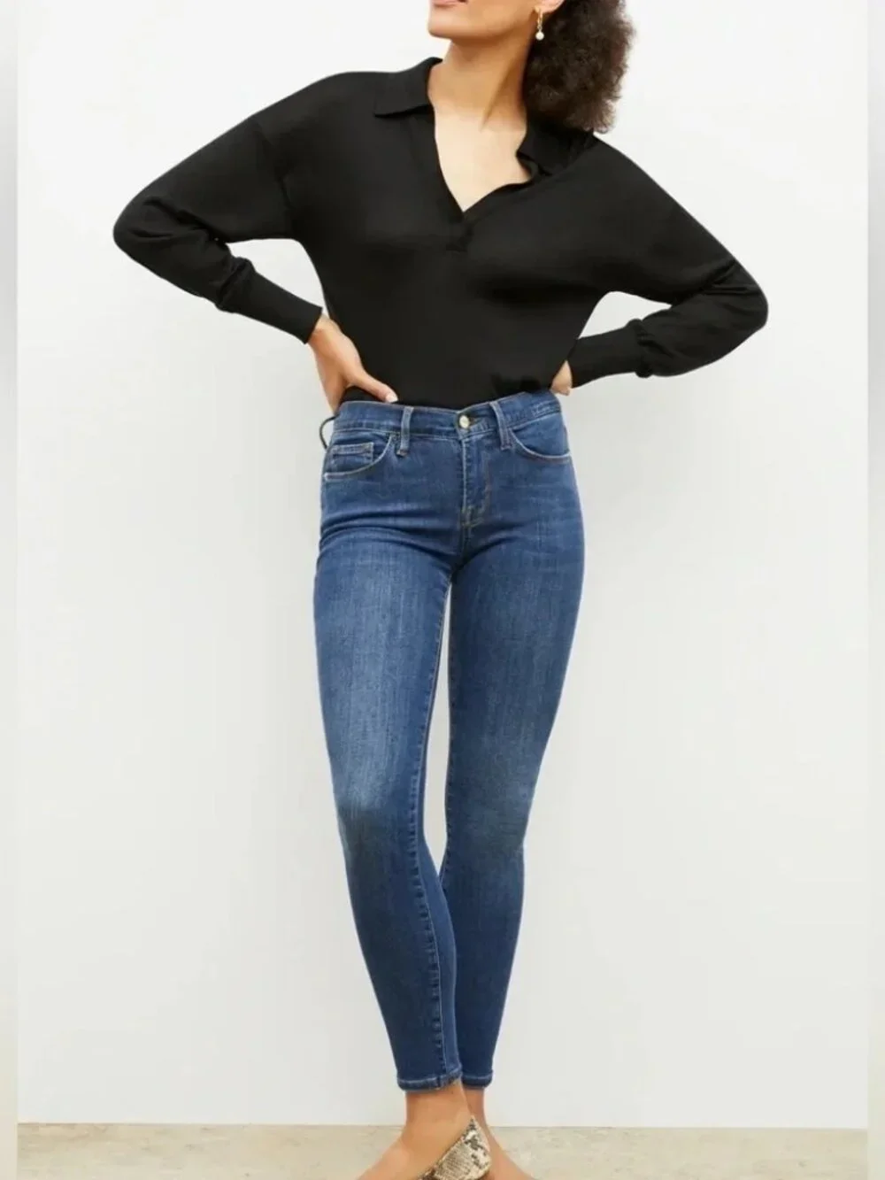 The FRAME Denim Le Skinny De Jeanne size 31 - Picture 1 of 8